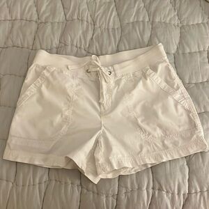 Size small white shorts